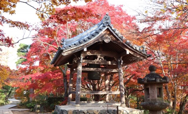 Bell Tower at Jojakko-ji Temple