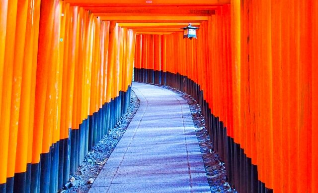 Senbon Torii at Fushimi Inari Taisha in Kyoto