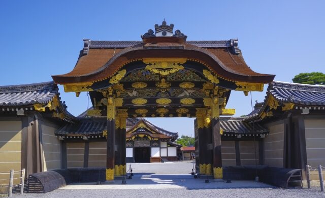 Karamon Gate at Nijo Castle in Kyoto