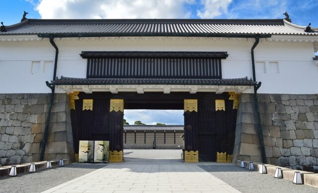 Higashi Otemon Gate at Nijo Castle in Kyoto