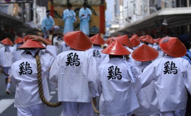 Gion Festival at Yasaka Shrine in Kyoto