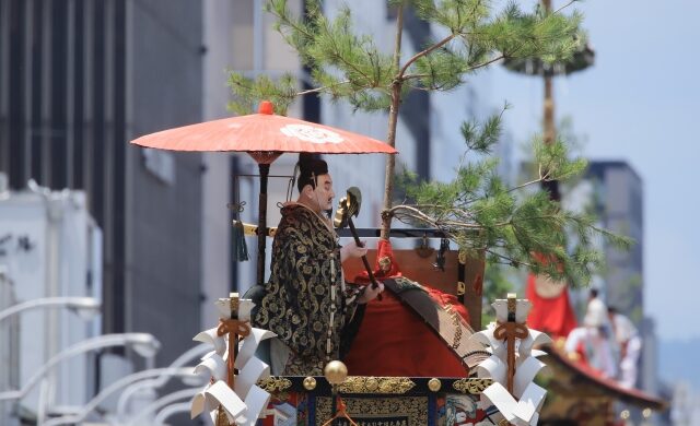 Traditional float at the Gion Festival in Kyoto