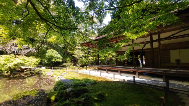 Garden of Nanzen-in Temple within the Nanzen-ji grounds in Kyoto